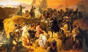 Francesco Hayez Crusaders Thirsting near Jerusalem Spain oil painting artist